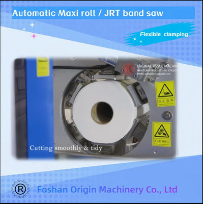 JRT Industrial Roll Rewinding Line with On Line Slitters  for Soft and Absorbent Tissue Products