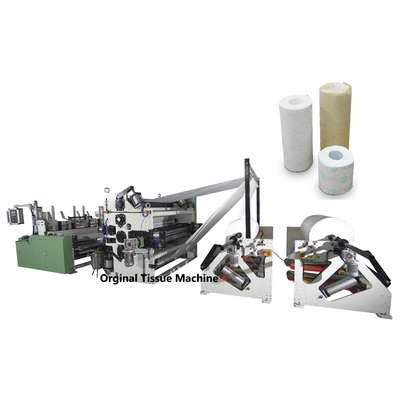دستگاه ساخت کاغذ توالت و دستمال آشپزخانه سیستم کنترل PLC