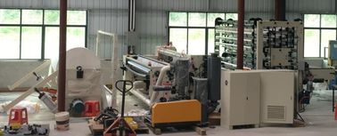 Non - Stop Toilet Paper Production Line Rewinding Machine High Capacity