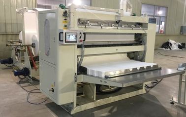 ماشین 4 تا 11 کیلوولت V Folded Tissue Folding Machine سیستم کنترل PLC با سرعت بالا