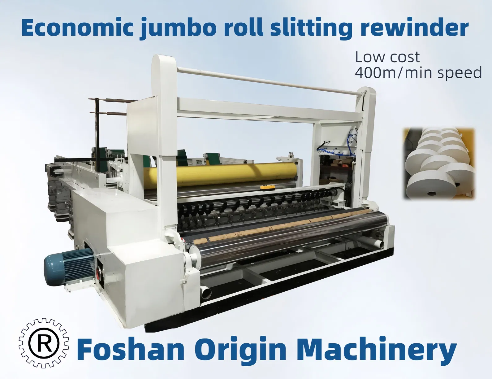 1800mm ماشین برش جامبو رول با کارایی خوب 0